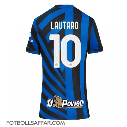 Inter Milan Lautaro Martinez #10 Hemmatröja Dam 2024-25 Kortärmad